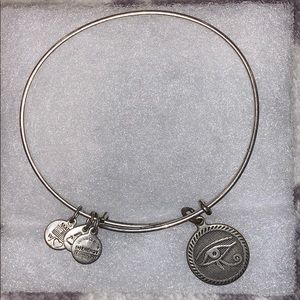 ALEX & ANI eye charm bangle